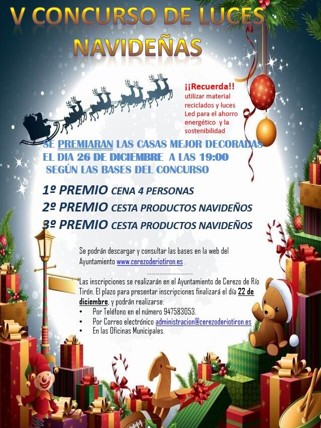 V CONSURSO DE LUCES NAVIDEÑAS 